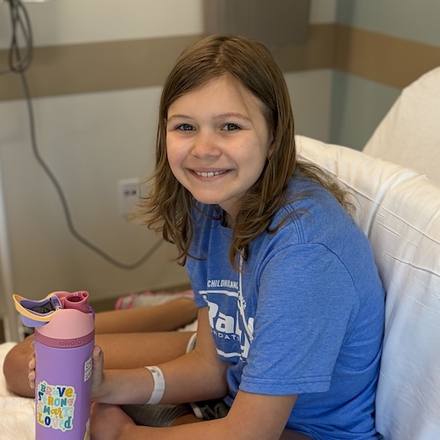 Rally Kid Chloe, Fighting Optic Glioma