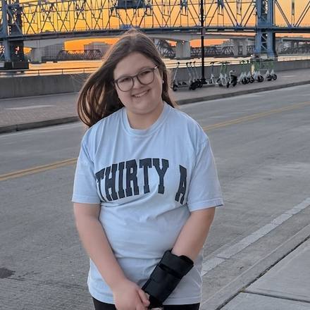 Rally Kid Tinleigh, Surviving Clear Cell Menigioma