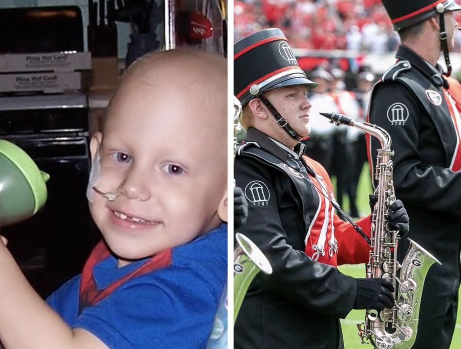 Rally Kid Drew, then and now
