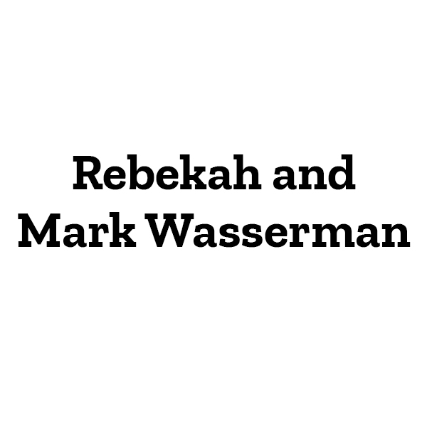 Rebekah and Mark Wasserman