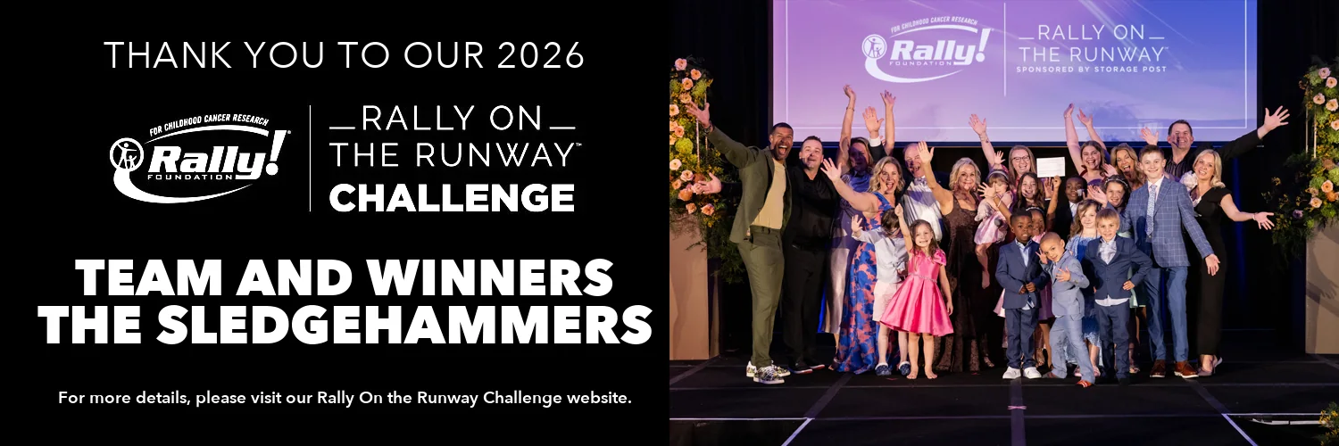 Thank you to our 2026 Rally On the Runway Challenge team and winners, The Sledgehammers.