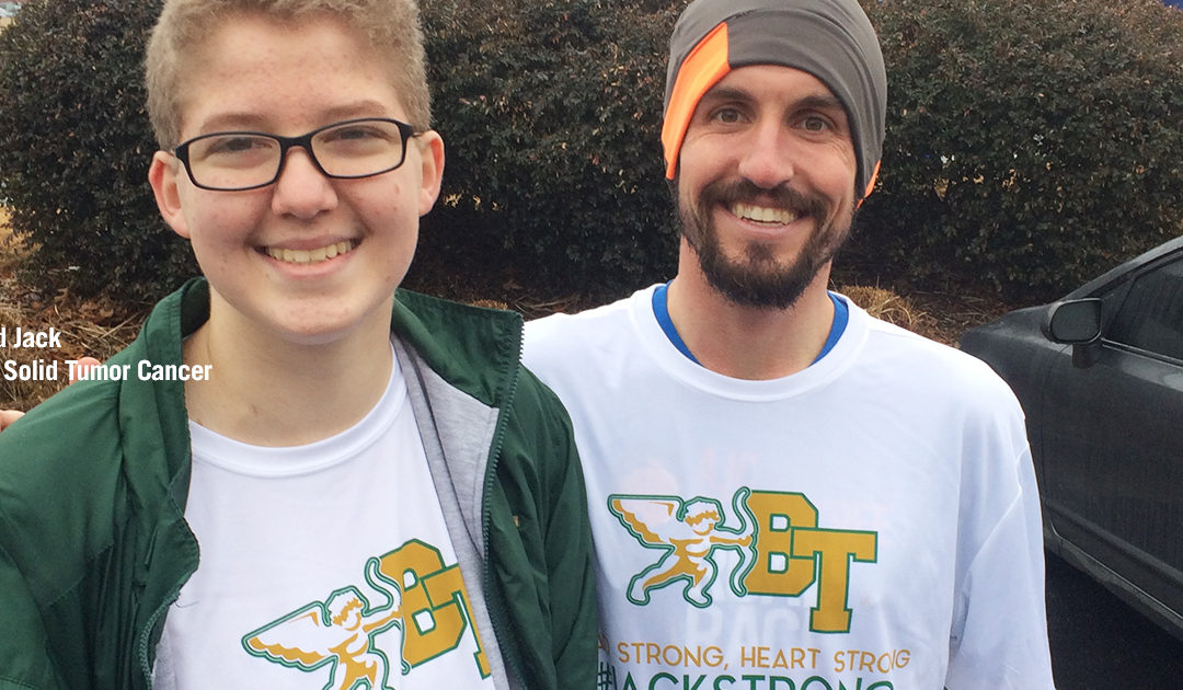 Rally Kid Jack Inspires Teammates to Run & Raise Funds at the Cupid Chase 5K Race