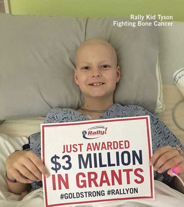 Rally Foundation for Childhood Cancer Research Announces $3 Million in Grant Awards