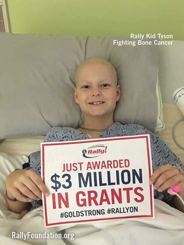 Rally Foundation for Childhood Cancer Research Announces $3 Million in Grant Awards