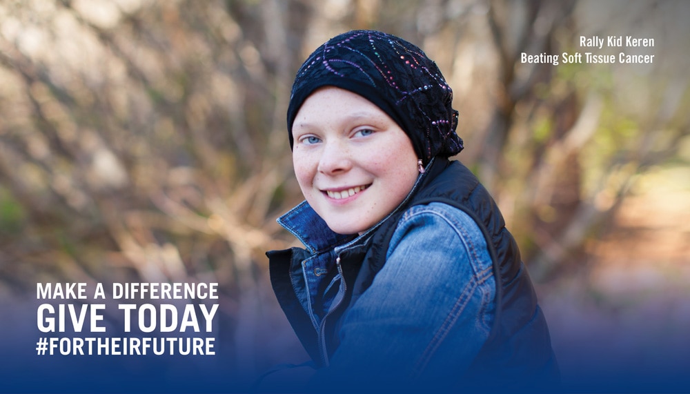 Strong, Kind & Determined to Beat Soft Tissue Cancer: Meet Rally Kid Keren
