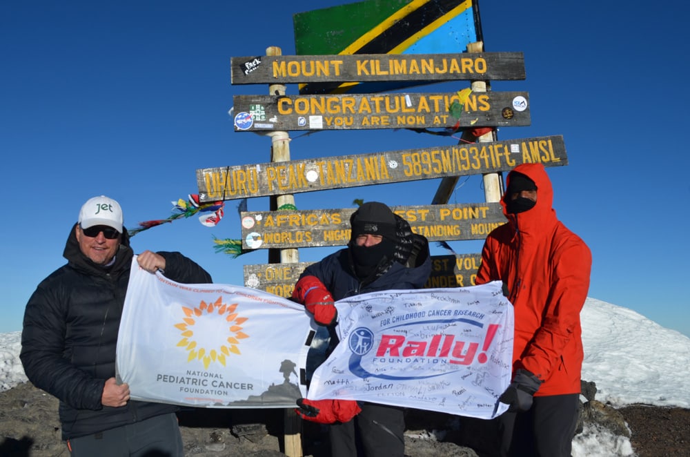 B.B. Summits Mt. Kilimanjaro and Raising $130,000!