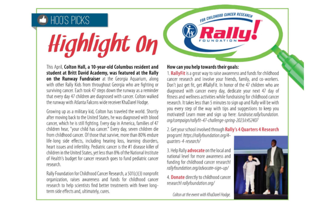 Family & Kids Magazine Features Rally Kid Colton