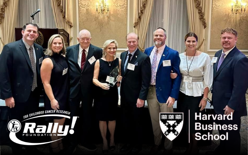 Changing the World One Child at a Time: Dean Crowe, CEO of Rally Foundation for Childhood Cancer Research, Receives Social Impact Award from the Harvard Business School Club of Atlanta