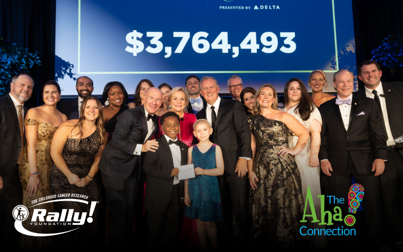 The Aha! Connection Highlights Rally Foundation’s Benefit Bash