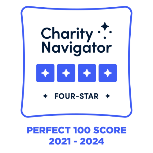Charity Navigator Four Star award