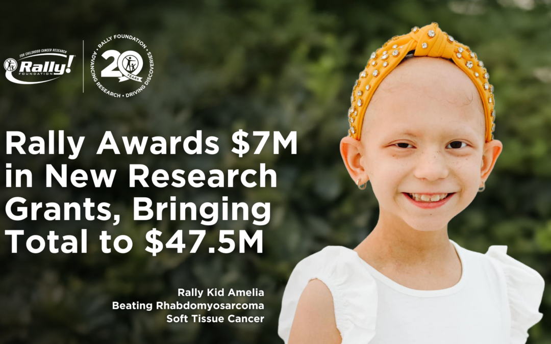Rally Foundation Awards a Record $7M in Grants to 94 Childhood Cancer Researchers